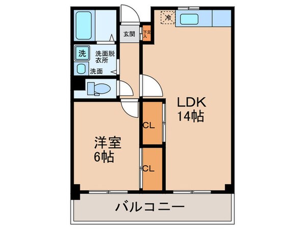 ブラウンハウスの物件間取画像